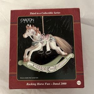 2000 Carlton Cards “Rocking Horse Fun” Ornament